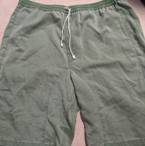 Bugatchi uomo shorts green drawstring